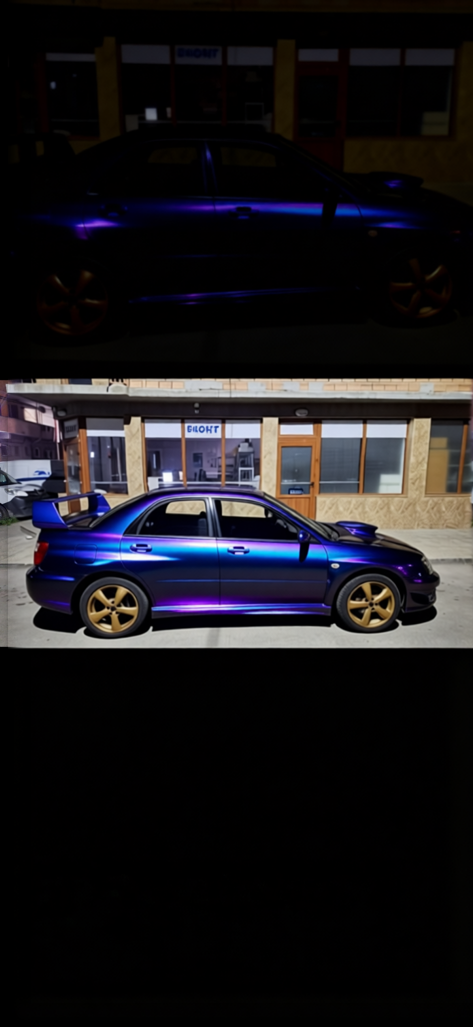 Preview Car 43 rendered in Super Gloss Spectrum gloss wrap