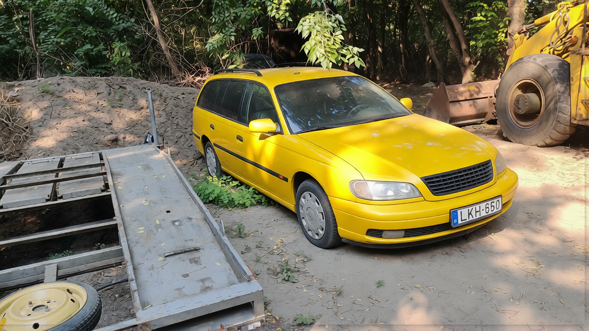 Preview Car 25 rendered in Racing Yellow gloss paint