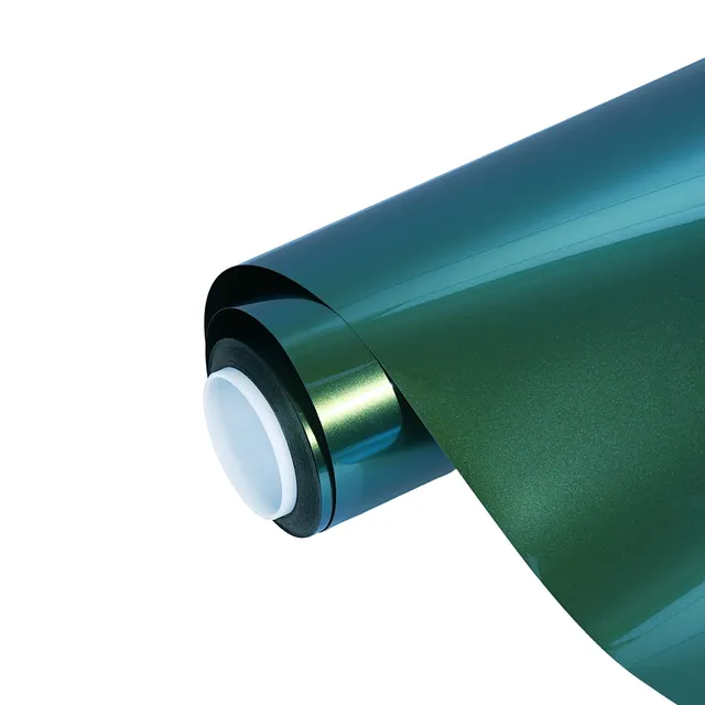 Texture du film covering Ravoony Glossy Chameleon Spring Green · Specced