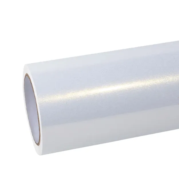 Texture du film covering Ravoony Glossy Diamond Gold White · Specced