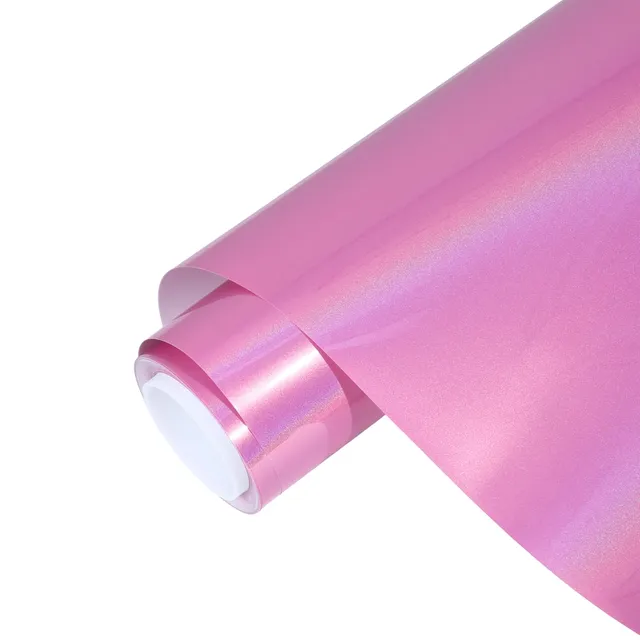 Texture du film covering Ravoony Glossy Laser Pink · Specced