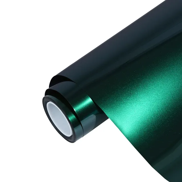Texture du film covering Ravoony Glossy Royal Green · Specced