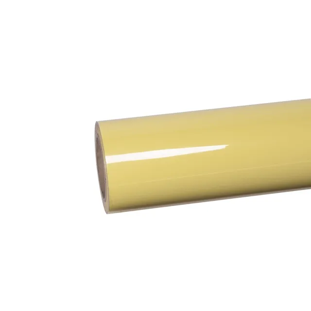 Texture du film covering Ravoony Glossy Sunbath Yellow · Specced