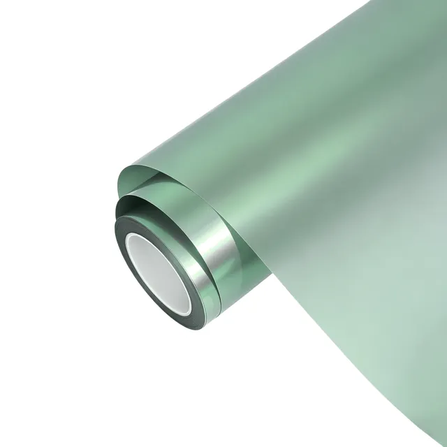 Texture du film covering Ravoony Matte Technological Grey To Green · Specced