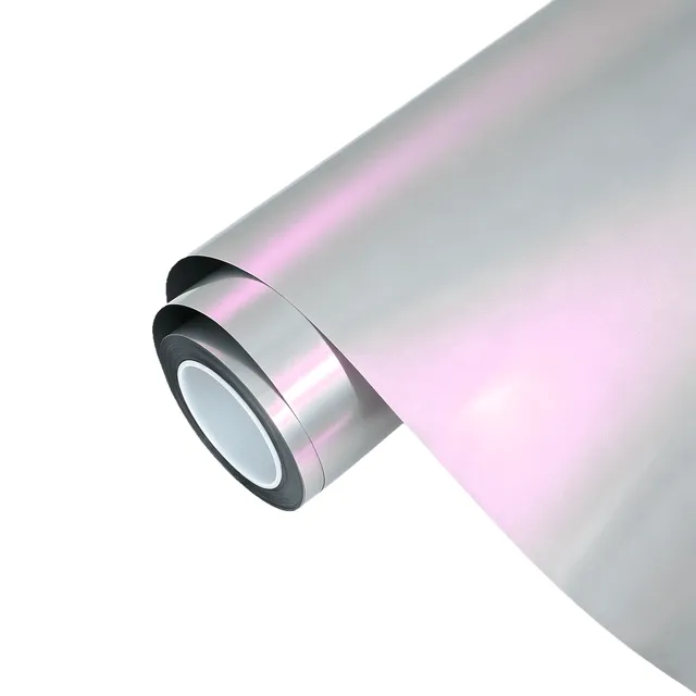 Texture du film covering Ravoony Matte Technological Grey To Pink · Specced